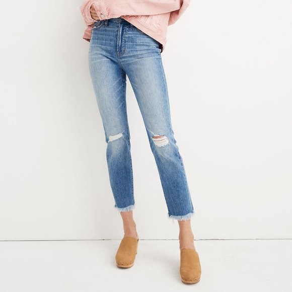 Madewell The Perfect Vintage Jean in Parnell Wash Comfort Stretch Size 25 K7549 - Picture 1 of 14
